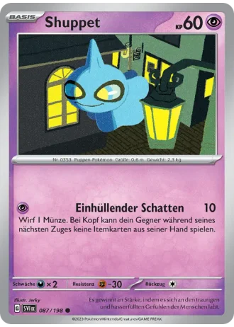 Shuppet #087 — Karmesin & Purpur