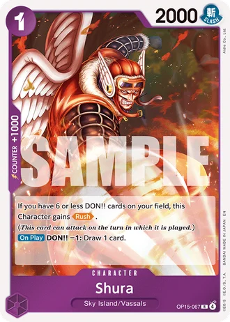 Shura (OP15-067) — Adventure on Kami's Island (OP15-EB04)