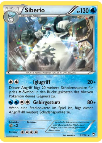 Siberio #22/111 — Fliegende Fäuste