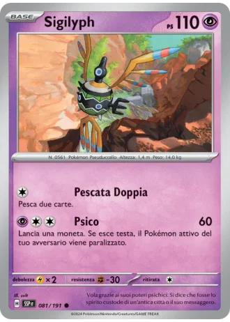 Sigilyph #081/191 — Scintille Folgoranti