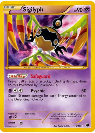 Sigilyph #118 — Plasma Freeze
