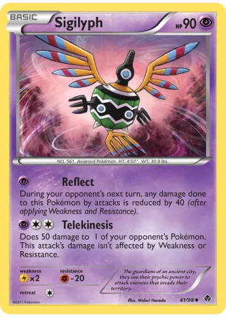 Sigilyph #41/98 — Emerging Powers