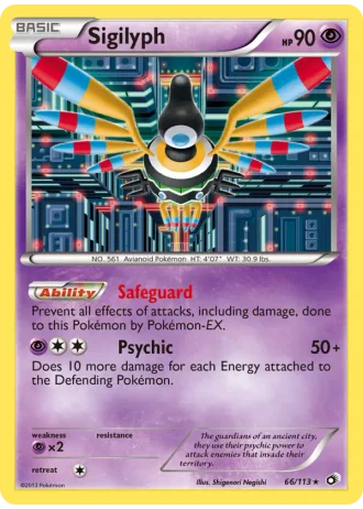 Sigilyph #66 — Legendary Treasures