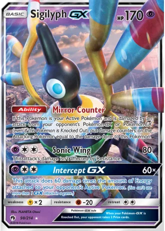 Sigilyph GX #98/214 — Lost Thunder