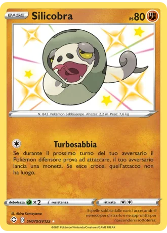 Silicobra SV070/122 — Tesoro Cromatico (Destino Splendente)
