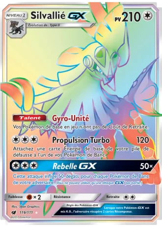Silvallié GX #119 — Invasion Carmin