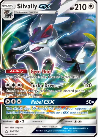 Silvally GX #116 — Ultra Prism