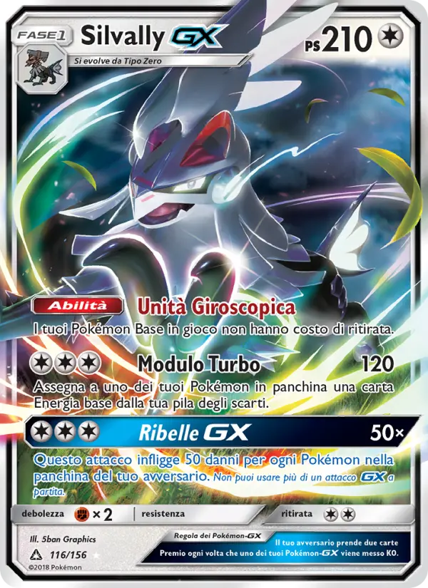 Silvally GX #116 — Ultraprisma
