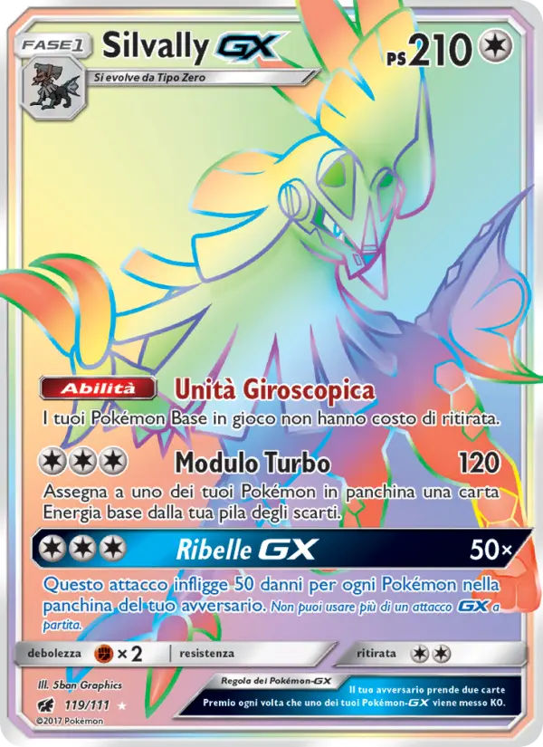 Silvally GX #119 — Invasione Scarlatta