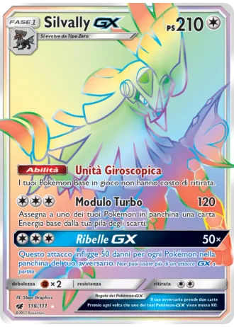 Silvally GX #119 — Invasione Scarlatta