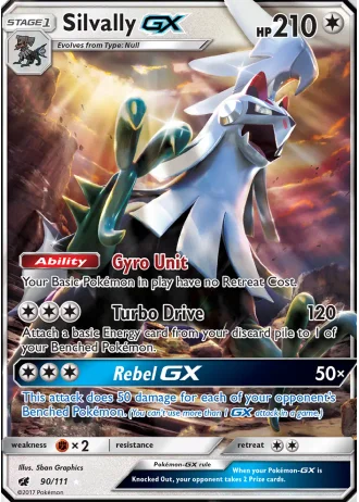 Silvally GX #90 — Crimson Invasion