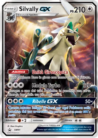 Silvally GX SM91 — Sole e Luna Promos