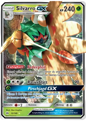 Silvarro GX #12/149 — Sonne & Mond