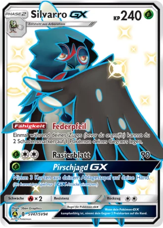 Silvarro GX SV47/94 — Schillernde Schatzkammer (Verborgenes Schicksal)