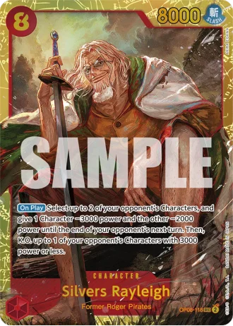 Silvers Rayleigh (OP08-118) — Two Legends (OP08)