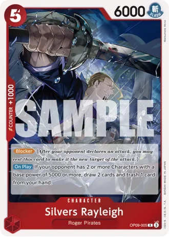 Silvers Rayleigh (OP09-005) — Emperors in the New World (OP09)