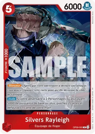 Silvers Rayleigh (OP09-005) (Reprint) — ONE PIECE CARD THE BEST vol.2 (PRB02)