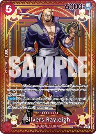 Silvers Rayleigh (OP09-005) (Special Rare) — Des Poings Vifs Comme l'Éclair (OP11)