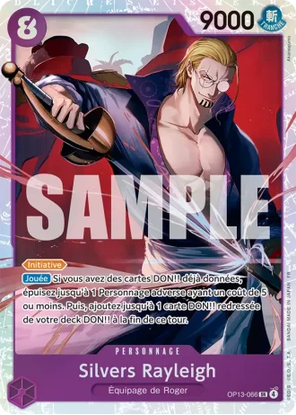 Silvers Rayleigh (OP13-066) — Successeurs (OP13)