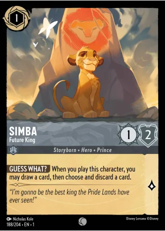 Simba - Future King #188/204 — The First Chapter
