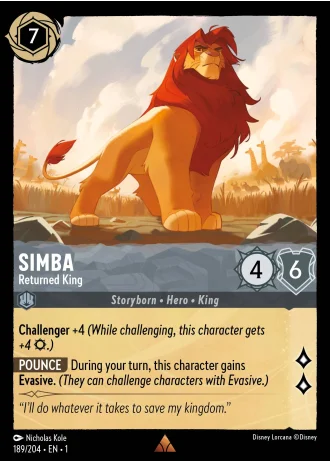 Simba - Returned King #189/204 — The First Chapter