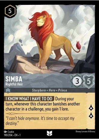 Simba - Rightful Heir #190/204 — The First Chapter