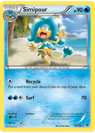 Simipour #38/146 — XY