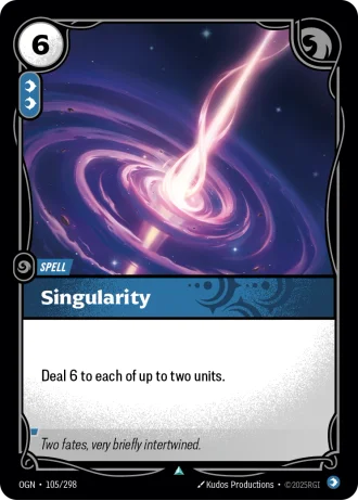 Singularity #105/298 — Origins
