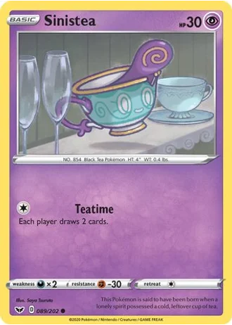 Sinistea #089/202 — Trick or Trade 2023