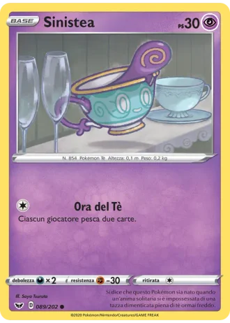 Sinistea #89/202 — Spada e Scudo