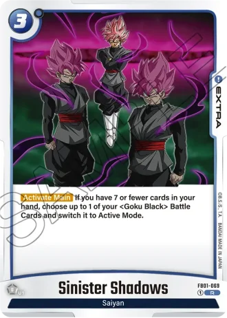 Sinister Shadows FB01-069 — Awakened Pulse (FB01)