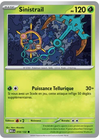 Sinistrail #018/132 — Méga-Évolution