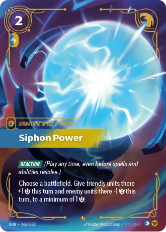 Siphon Power #266/298 — Origins