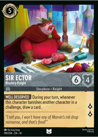 Sir Ector - Blustery Knight #190/257 — Hyperia City