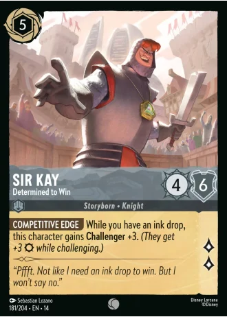 Sir Kay - Determined to Win #181/257 — Hyperia City