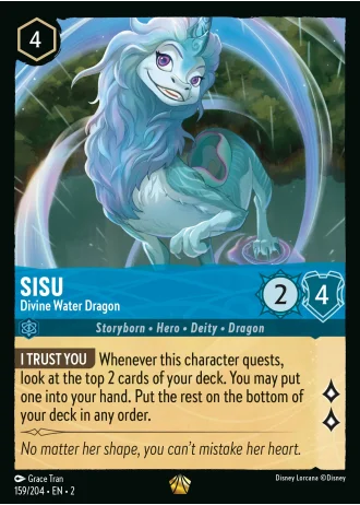 Sisu - Divine Water Dragon #159/204 — Rise of the Floodborn
