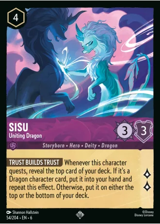Sisu - Uniting Dragon #54/204 — Azurite Sea