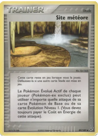 Site météore #89/107 — EX Deoxys