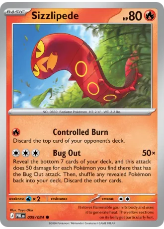 Sizzlipede #009 — Pitch Black