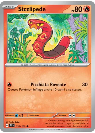 Sizzlipede #036/162 — Cronoforze