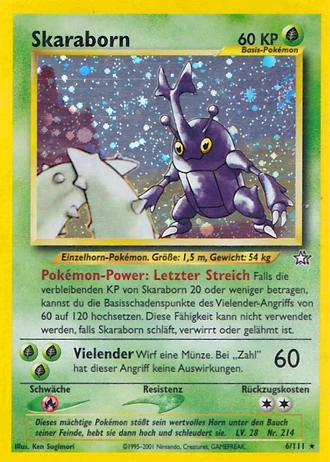 Skaraborn (1. Edition) #6/111 — Neo Genesis (1. Edition)