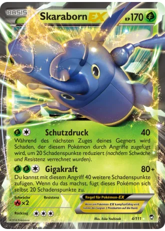 Skaraborn EX #4/111 — Fliegende Fäuste