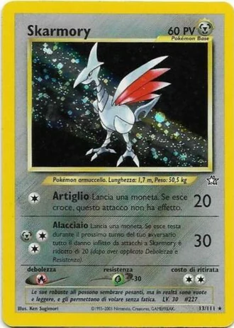 Skarmory (1ª Edizione) #13/111 — Neo Genesis (1ª Edizione)