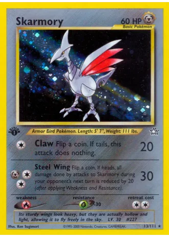 Skarmory #13/111 — Neo Genesis
