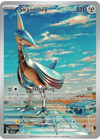 Skarmory #209/191 — Surging Sparks