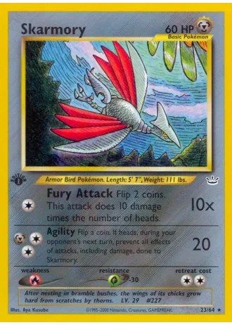 Skarmory #23/64 — Neo Revelation