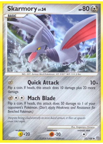 Skarmory #51/100 — Fronte di Tempesta