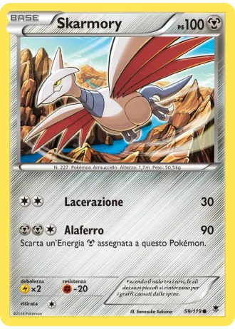 Skarmory #59/119 — Forze Spettrali