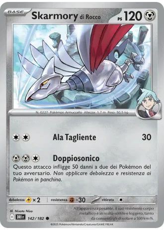 Skarmory di Rocco #142/182 — Rivali Predestinati