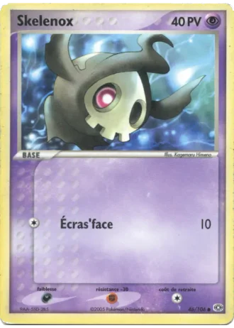 Skelenox #46/106 — EX Émeraude